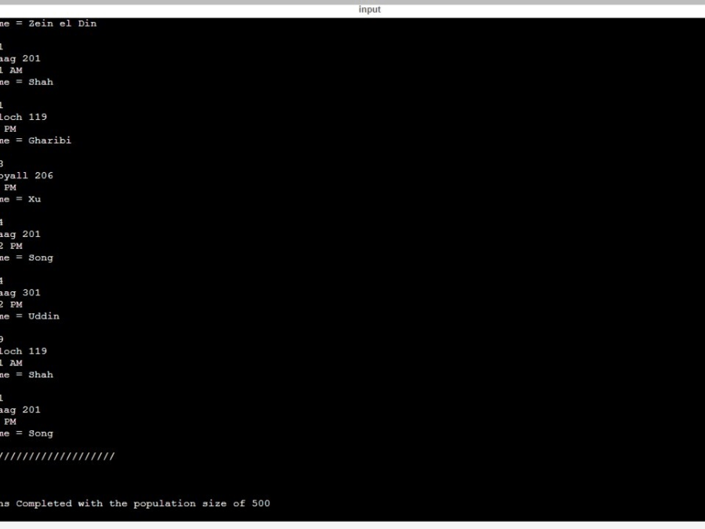 AI-based TimeTable Generator based on your requirements | Upwork