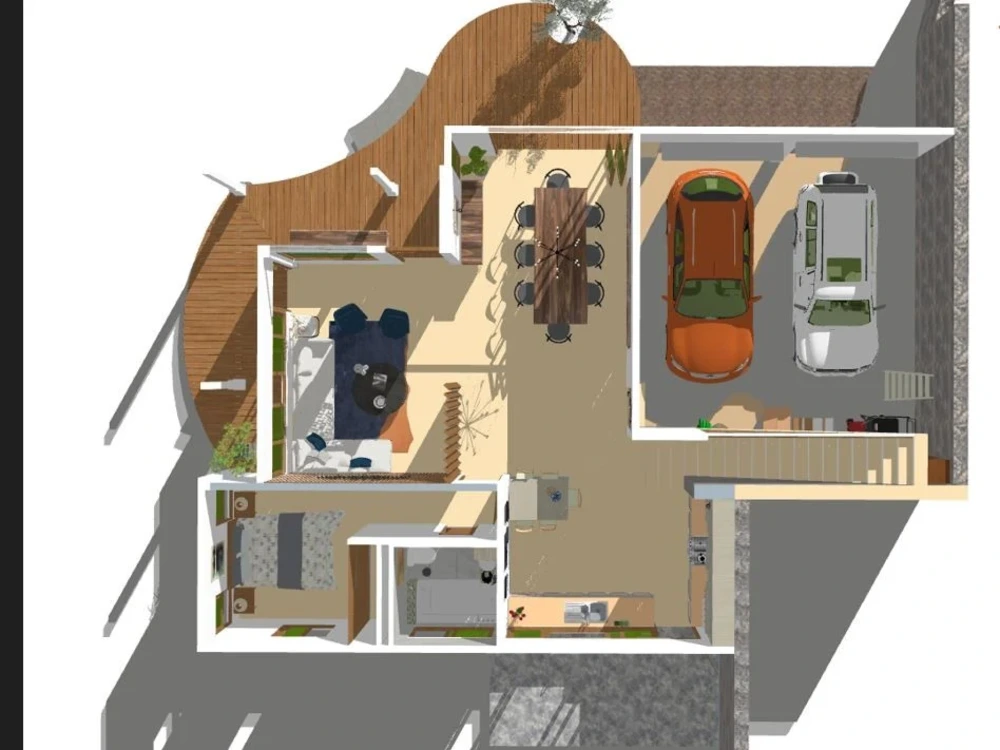 Realistic renderings of your interior with your preferred mood | Upwork