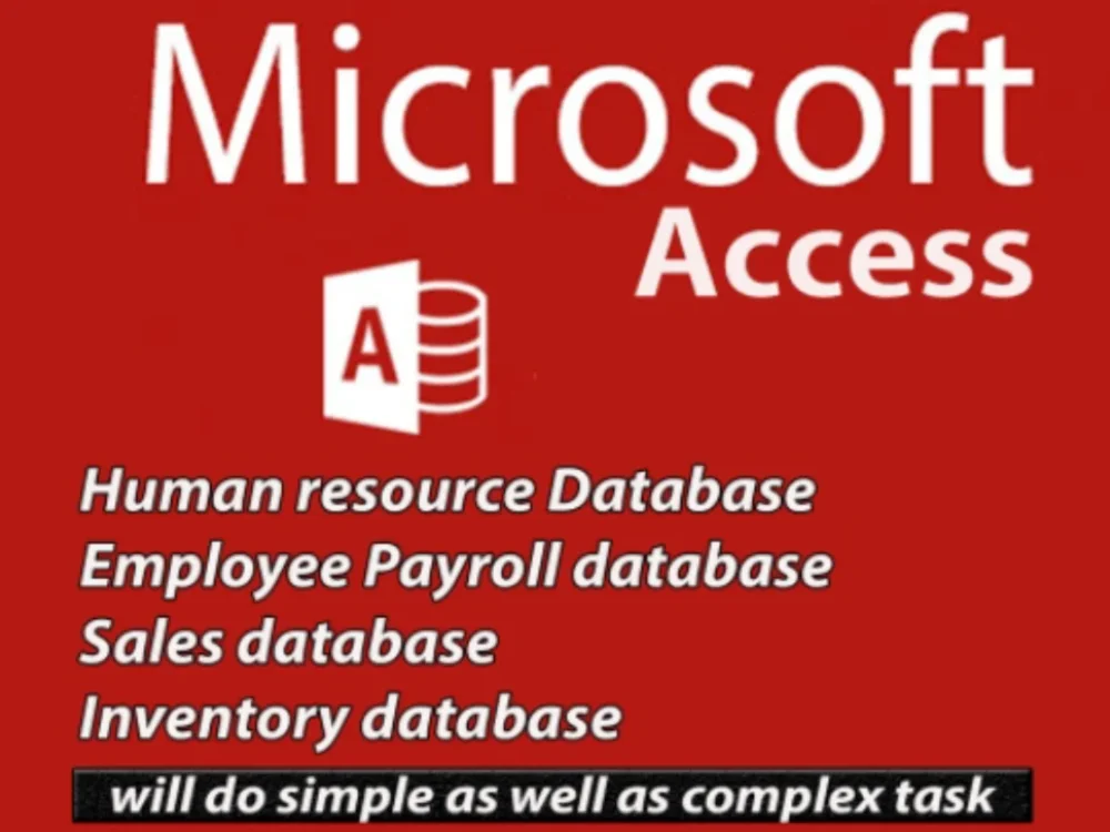 A microsoft access database for sales,inventory,employee,human database ...