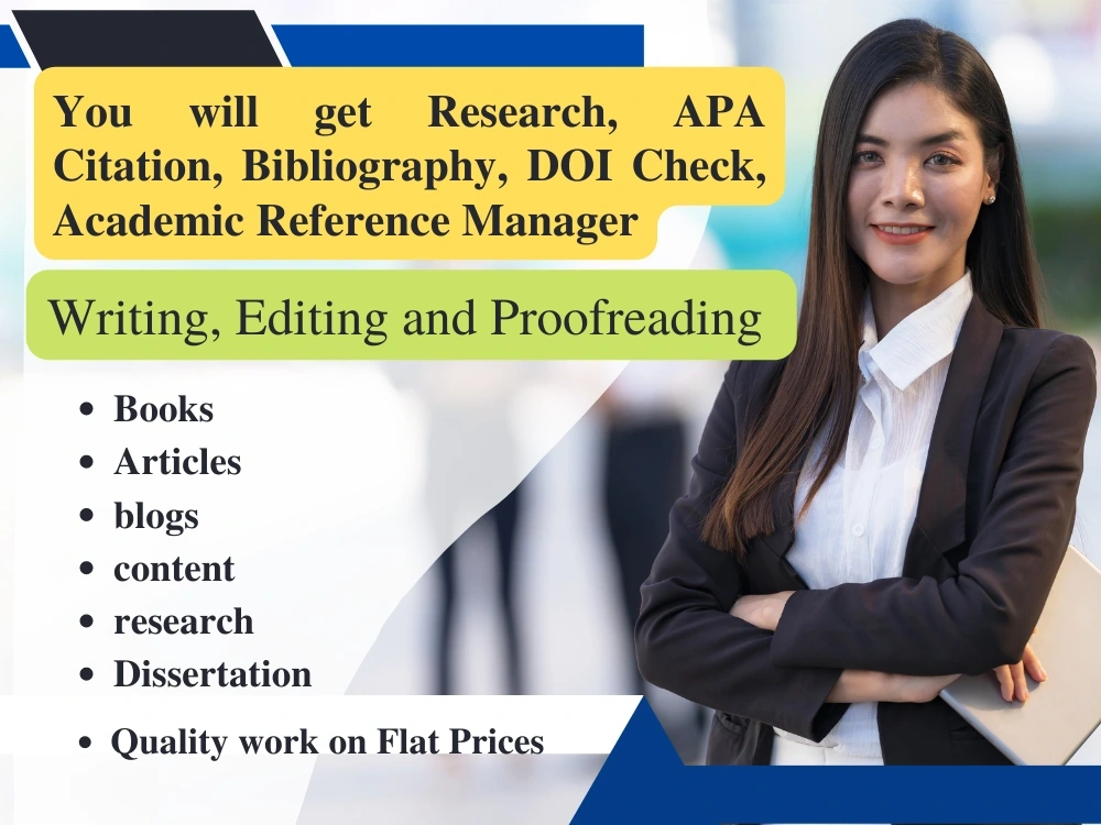 Research, APA Citation, Bibliography, DOI Check, Academic Reference