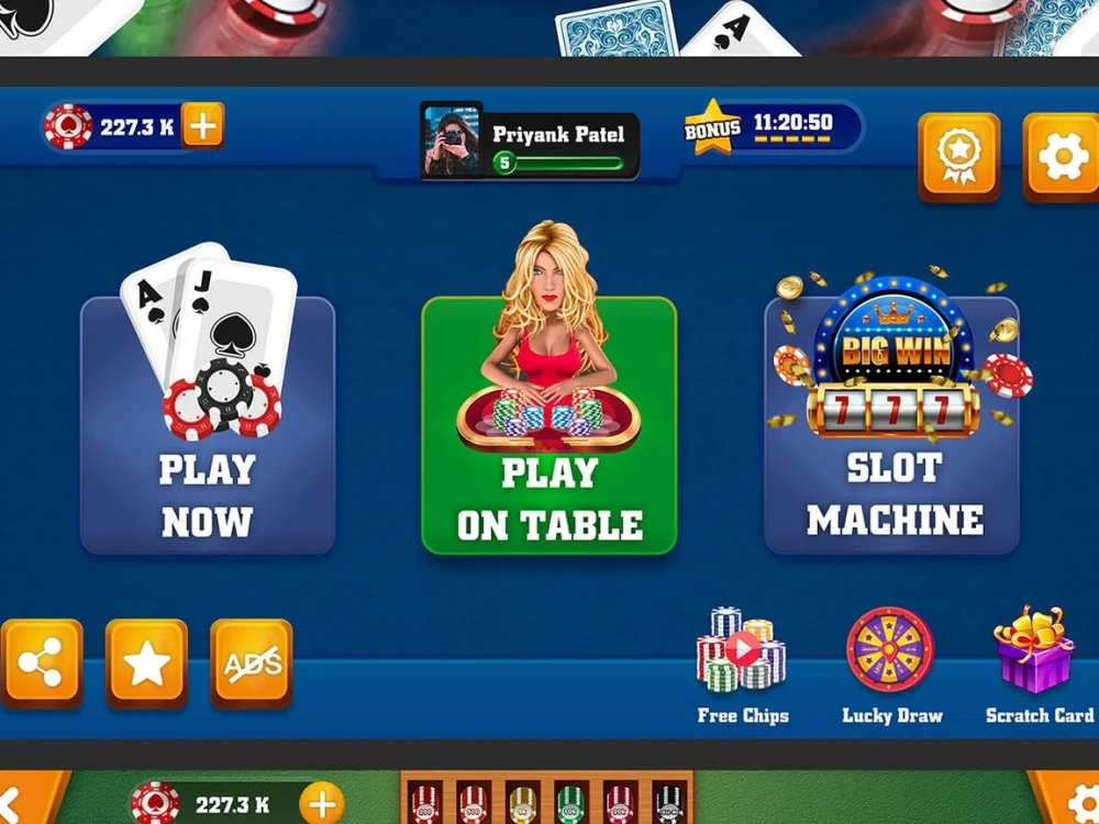 Blackjack 21 Card Game UI Design Upwork