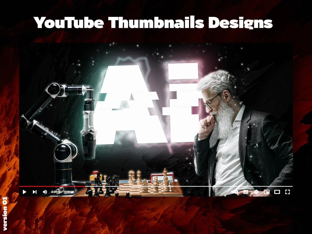 Eye-Catchy Professional YouTube Thumbnail Design in 12 hours | Upwork