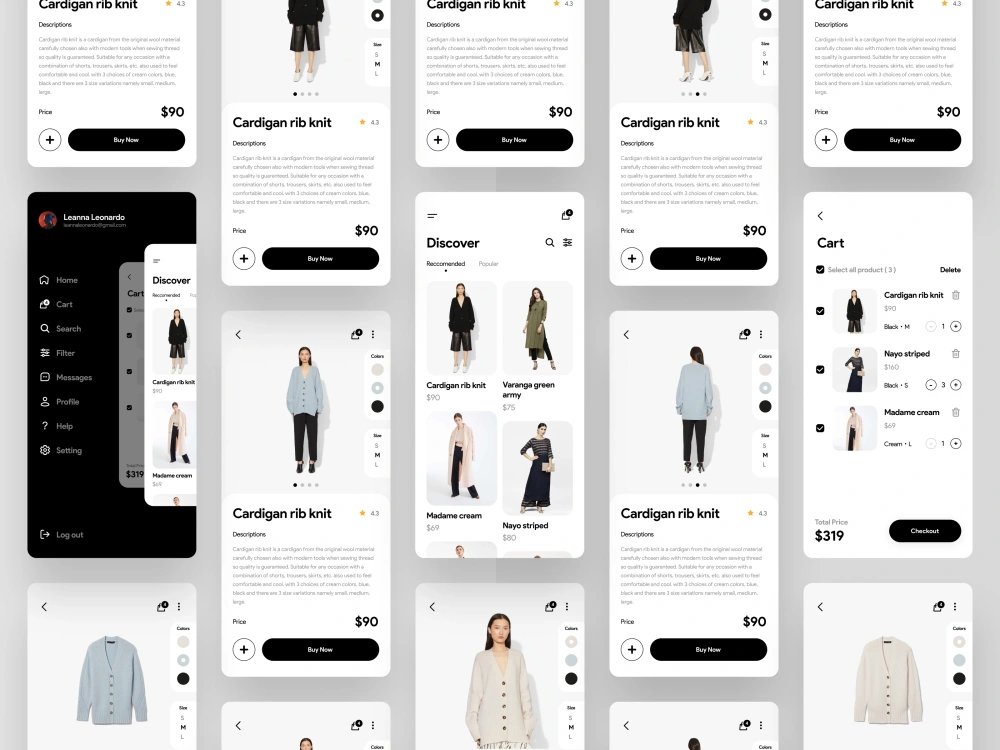 A useful product UI/UX Design for Landing Page, Website, Mobile ...