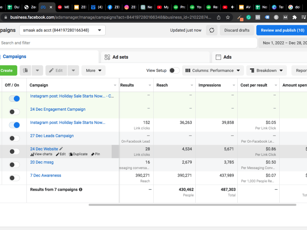A successful Facebook ads campaign | Upwork
