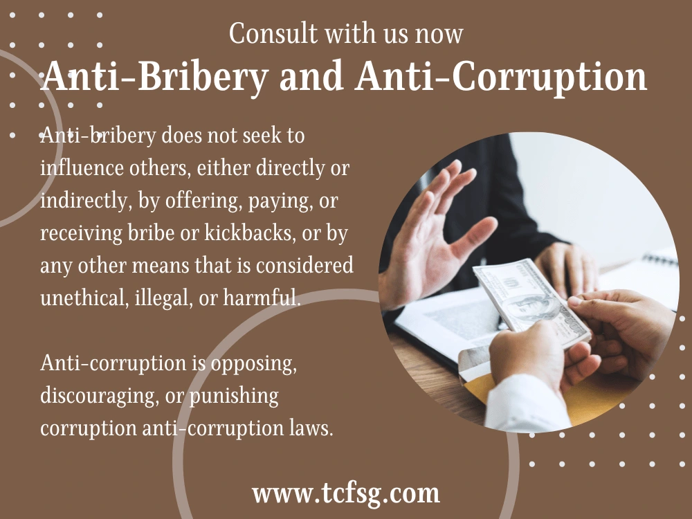 Wellformulated applicable antibribery and anticorruption policies