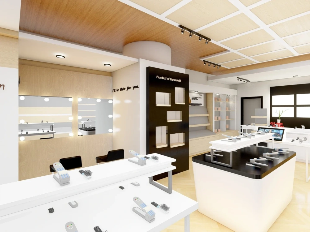 Commercial Design, Office space, Shopping mall 3d render+ walkthrough ...
