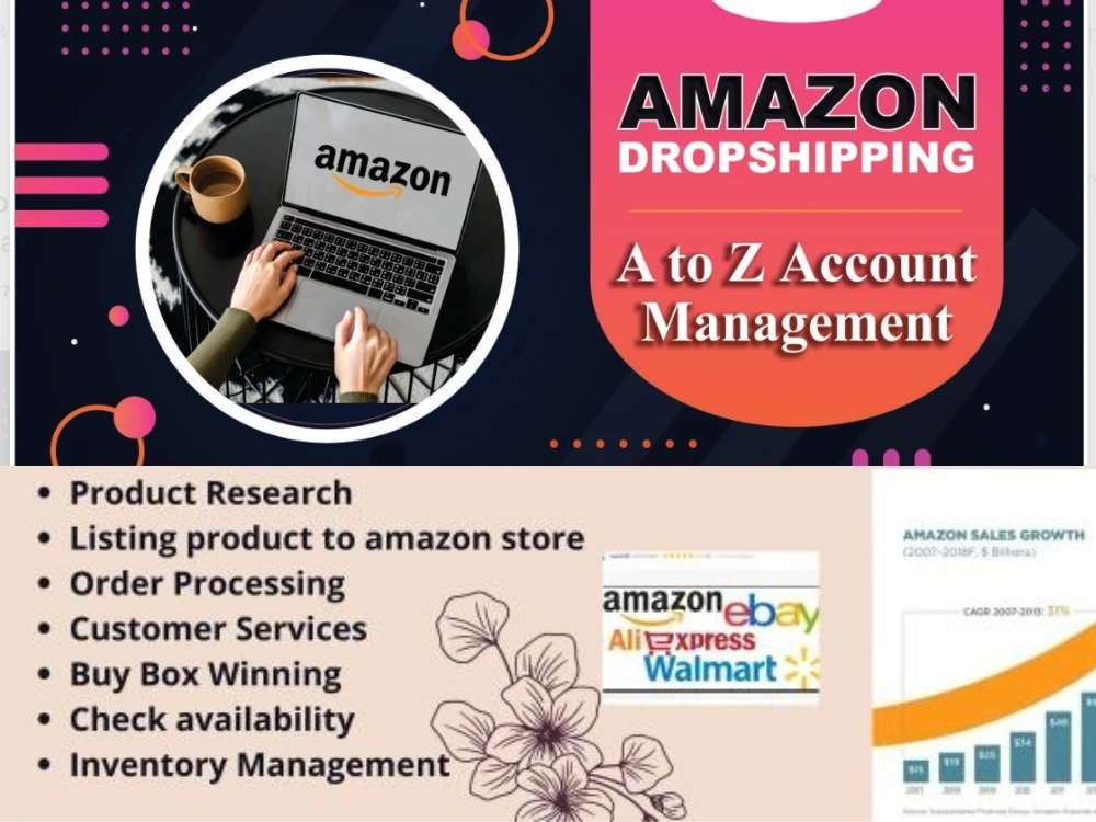 Amazon Dropshipping Virtual Assistant Your amazon and eBay dropshipping virtual assistant | Upwork