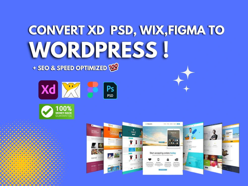 A modern and mobile friendly WordPress website design | Upwork