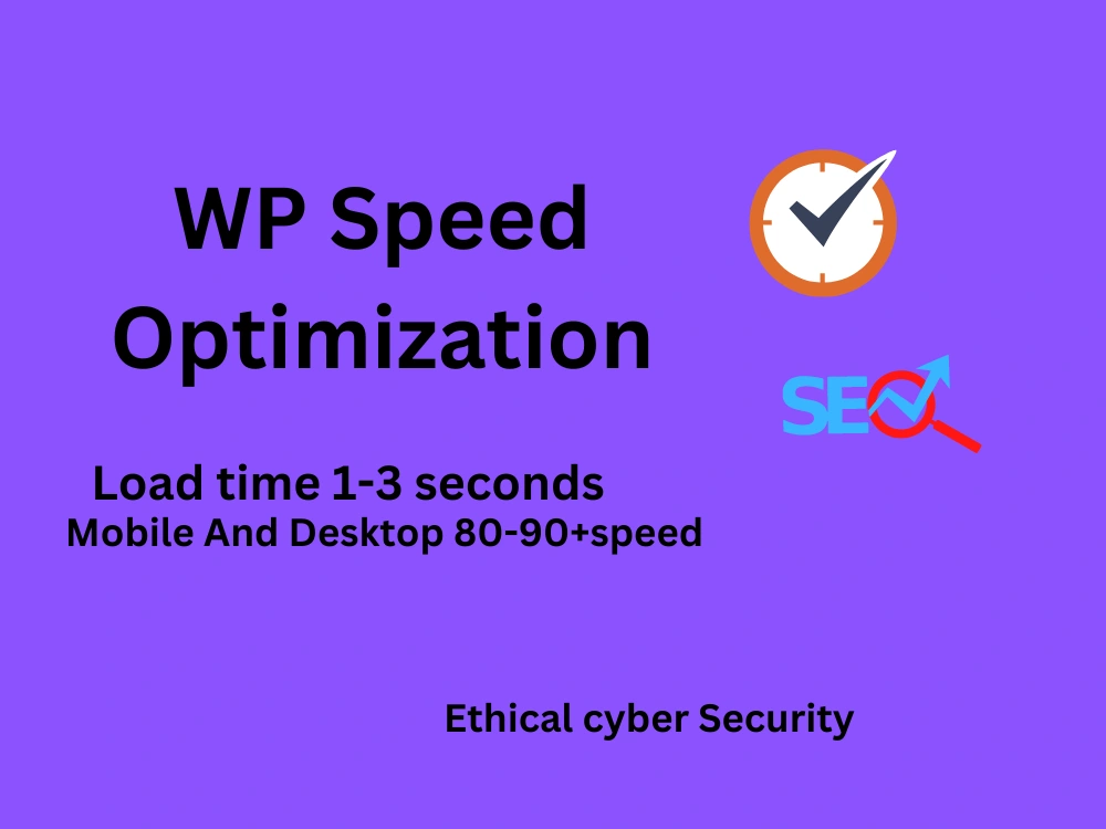 WordPress speed and load time optimization with cyber security 90+ SEO ...