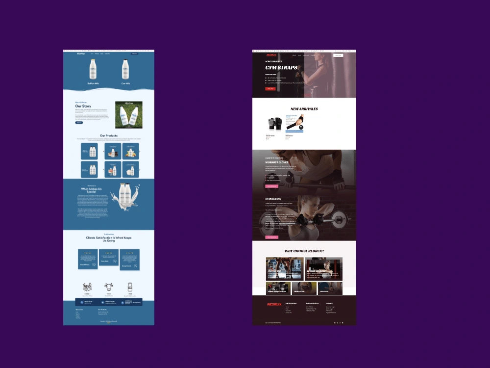 A Professional and responsive website design | Upwork