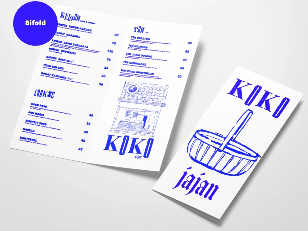 Menu & Mockup design vintage or custom illustration | Upwork
