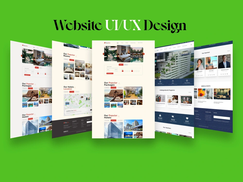 An amazing UI/UX Design for your Website | Upwork