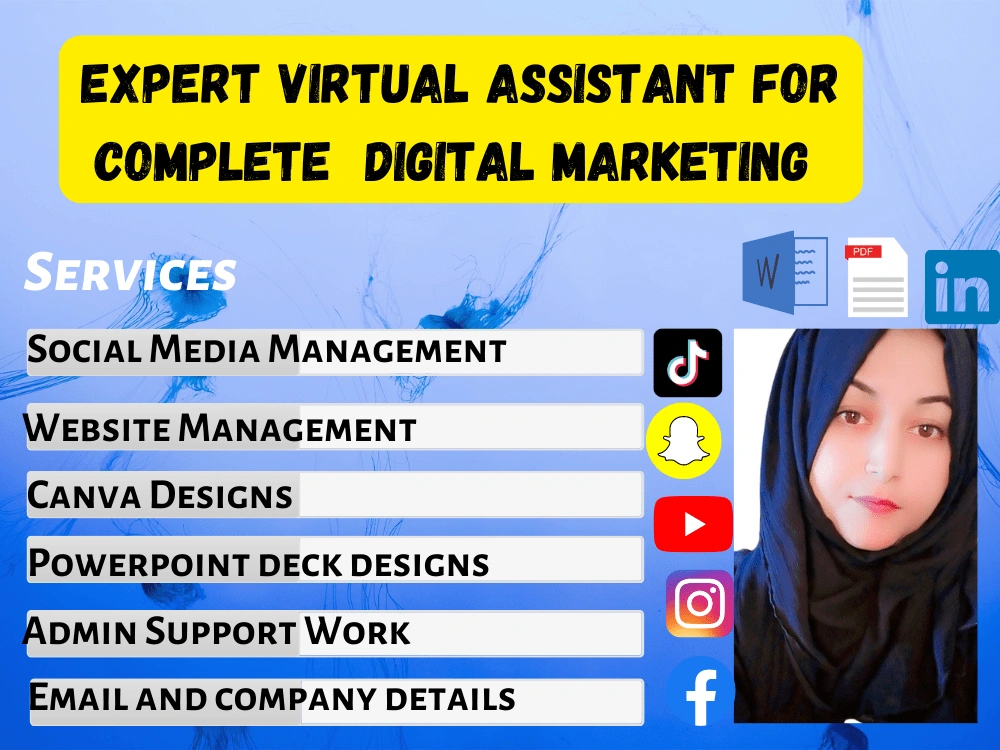 A Personal Virtual Assistant for your business | Upwork