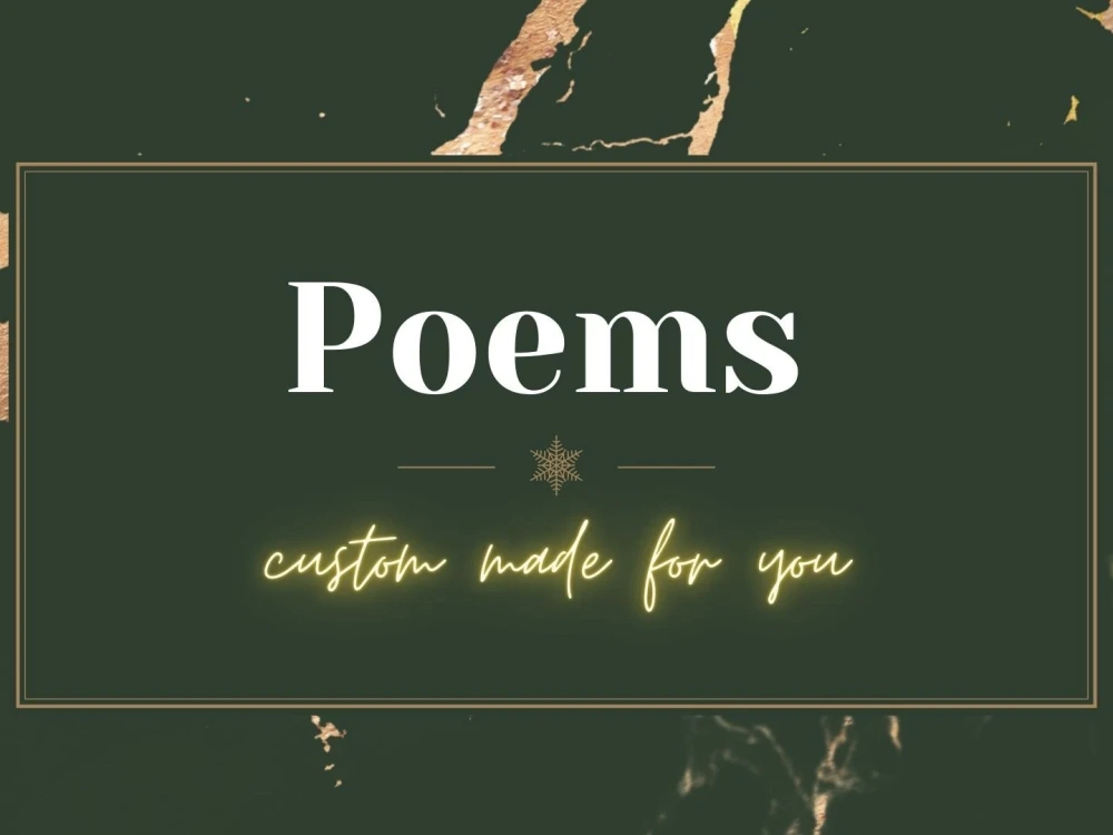 A beautiful poem written for you according to chosen topic Upwork