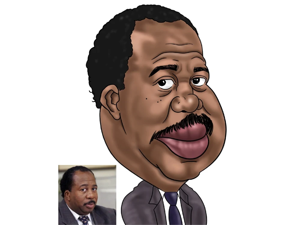 Funny caricature portrait and cartoon caricature Upwork