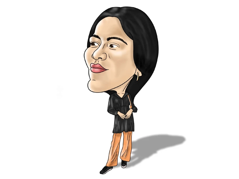 Funny caricature portrait and cartoon caricature Upwork