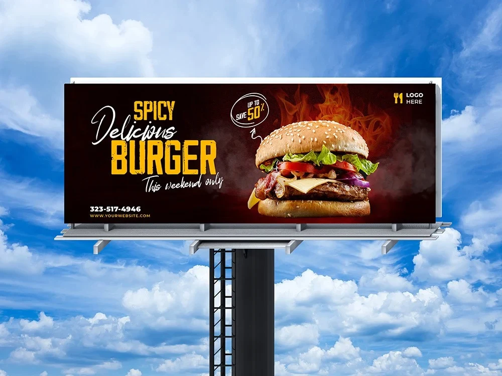 Amazing billboard, yard sign, signage, sign board, vinyl, banner ads ...