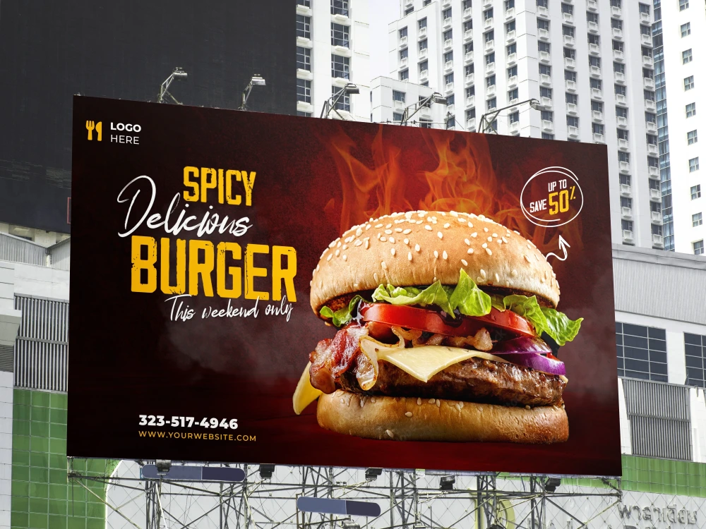 Amazing billboard, yard sign, signage, sign board, vinyl, banner ads ...