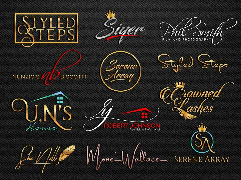 Modern minimalist and luxury logo design within 24 hours. | Upwork