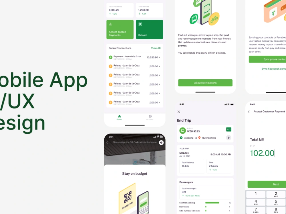 A beautifully designed Mobile UI UX Design | Upwork