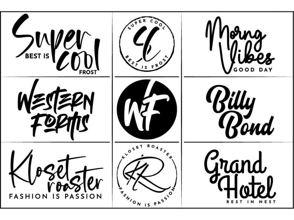 Modern, Luxury Signature Cursive logo design | Upwork