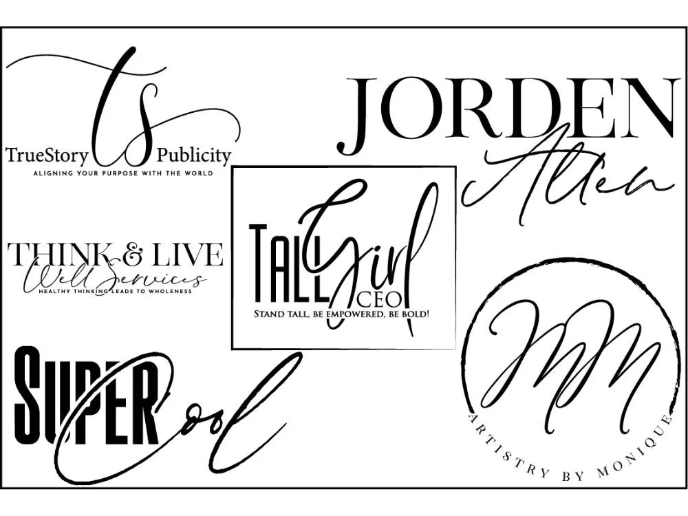 Modern, Luxury Signature Cursive logo design | Upwork