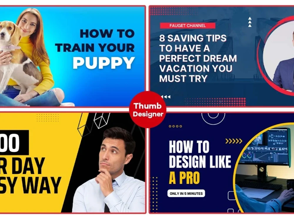 Amazing youtube thumbnail design | Upwork