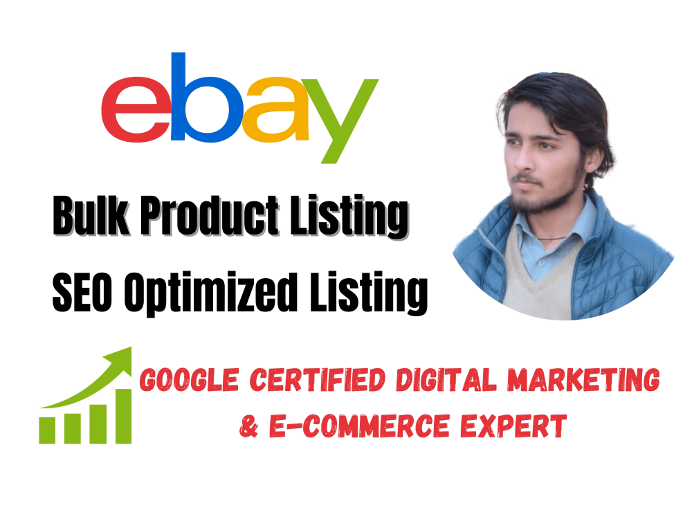 EBay SEO Product Listing, eBay Bulk Listing, eBay Product Uploading