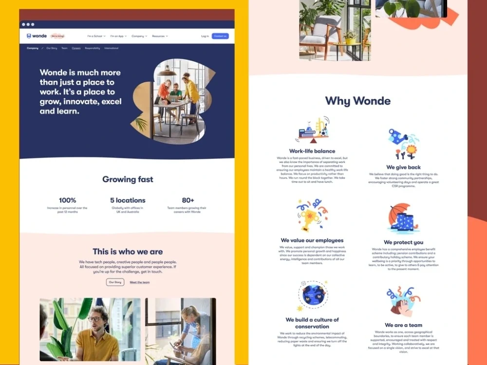 A modern mobile-friendly WordPress website design with elementor pro ...