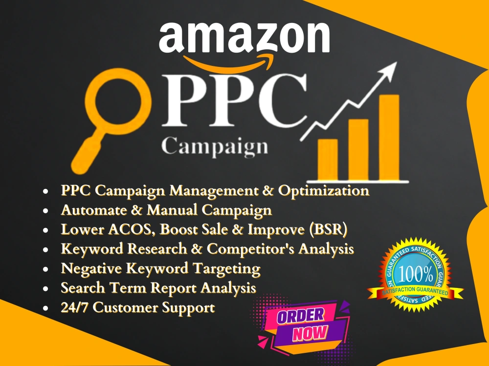 Amazon PPC Campaign, Amazon PPC management & optimization, PPC Ads ...