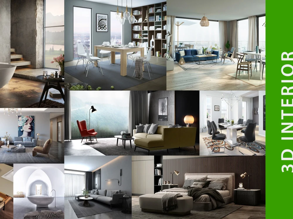 Super realistic interior rendering | Upwork