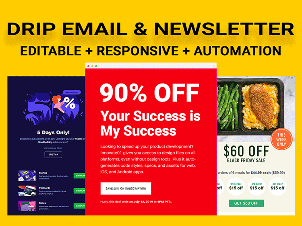 Drip Email Template Drip Newsletter Template Design & Development Drip Email Template Drip Newsletter Template Design & Development