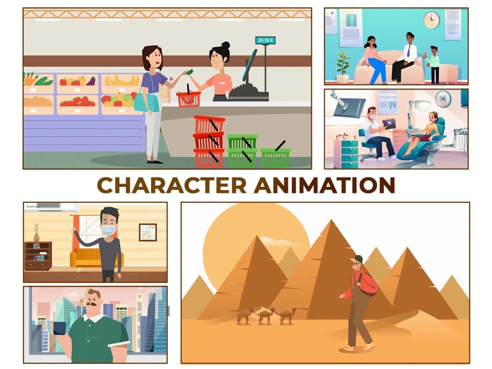 Explainer Video Character Animation Motion Graphics Service Explainer Video Character Animation Motion Graphics Service