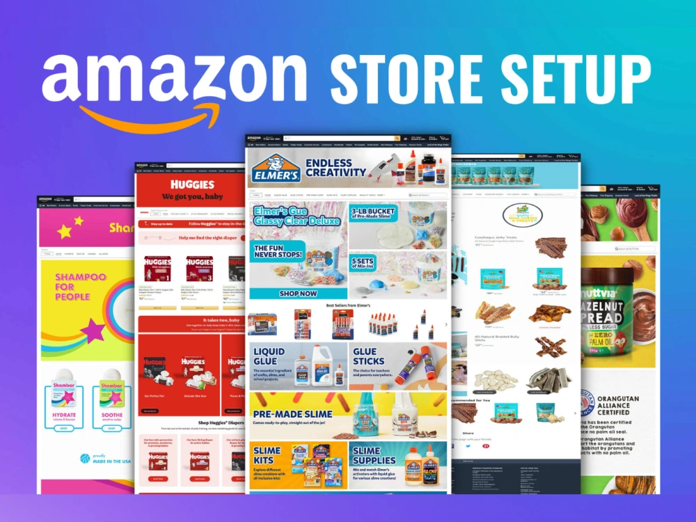 A Professional Amazon Brand Store or Amazon Storefront Design | Upwork