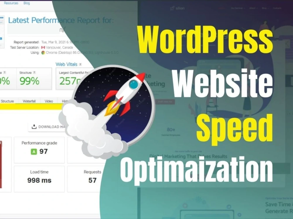 Improved WordPress speed optimization and website security | Upwork