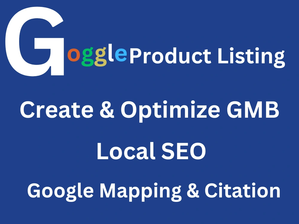 Google My Business product listing mapping and citation for your