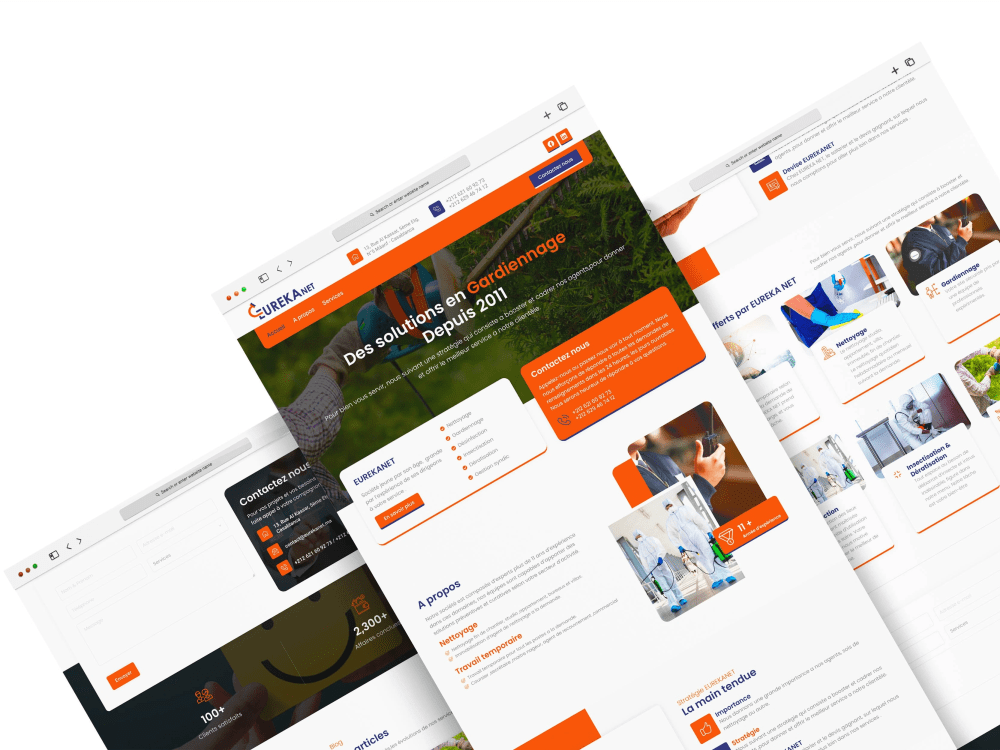 A responsive WordPress website design | Upwork