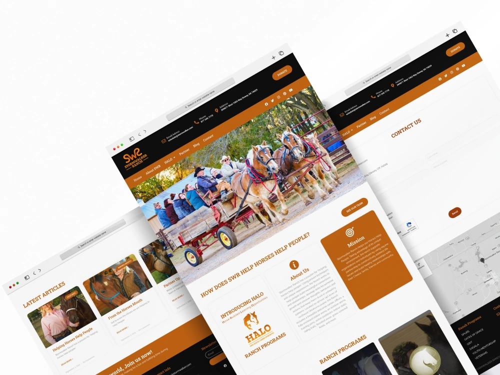 A responsive WordPress website design | Upwork