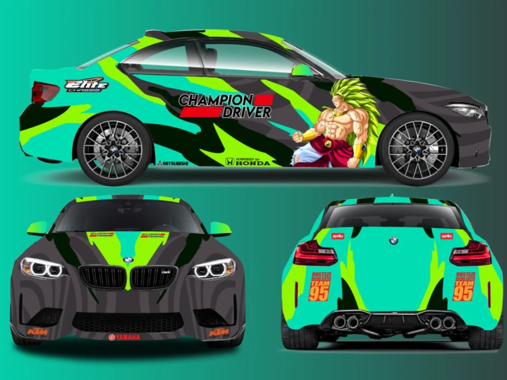 Great vehicle wrap design or vehicle stickers | Upwork