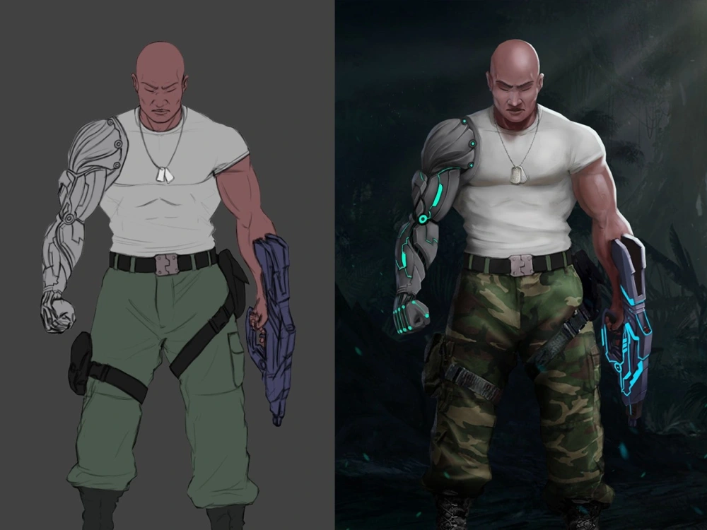 A Professional Character Concept Art & Illustration. | Upwork