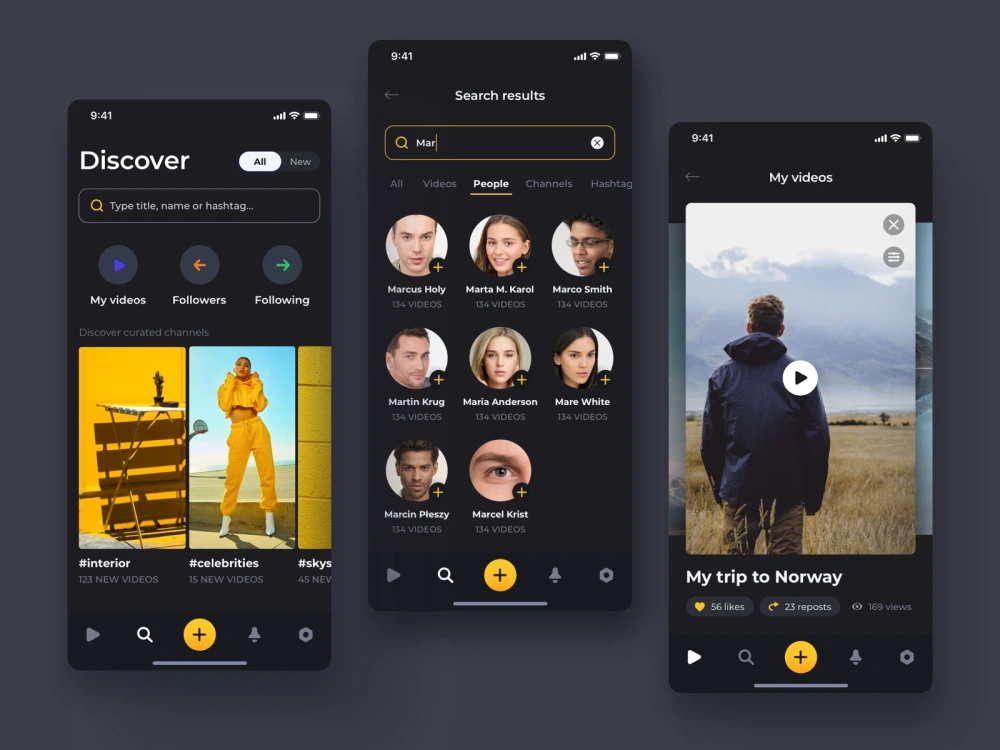 A unique MOBILE APP UI DESIGN CONCEPT for your Brand | Upwork