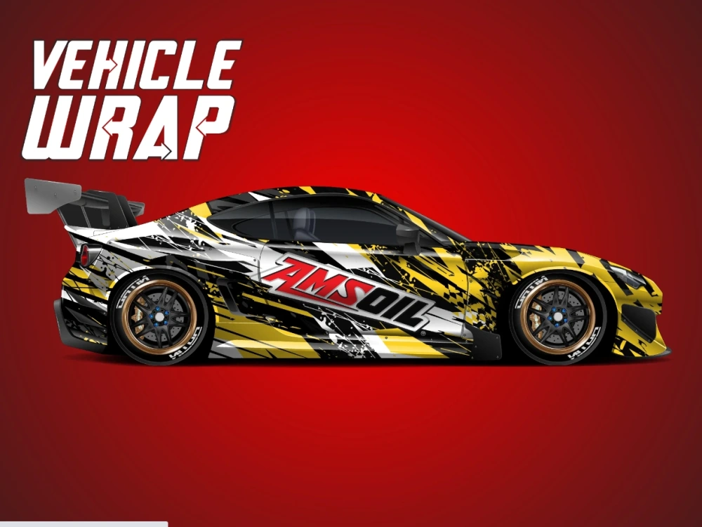 Perfect car sticker design | Upwork