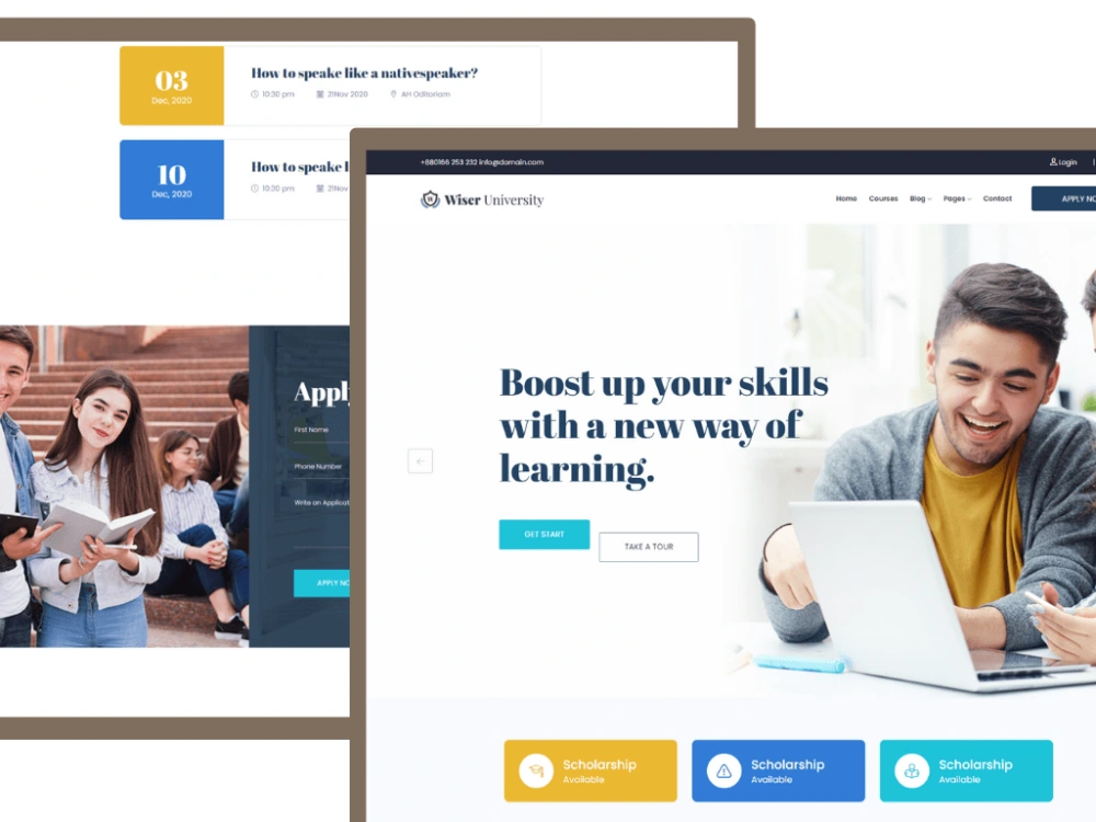 A professional custom website design | Upwork