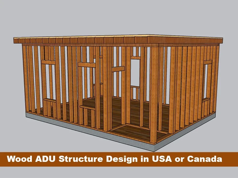 Wood ADU Structure Design in USA or Canada Upwork Wood ADU Structure Design in USA or Canada Upwork