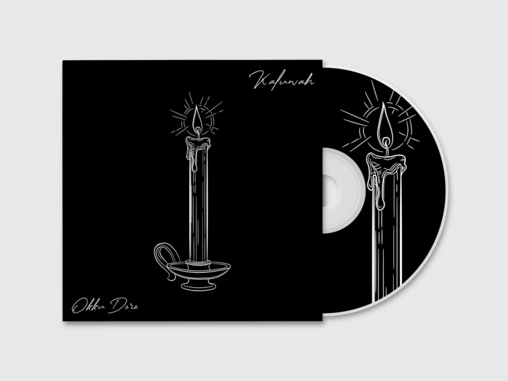 A minimalistic album cover art Upwork