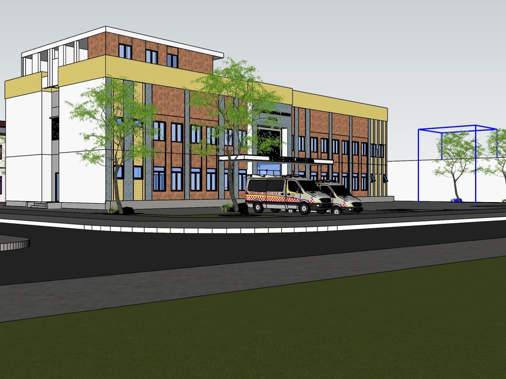 Sketchup Pro Examples 3D model of your architectural project in SketchUp | Upwork