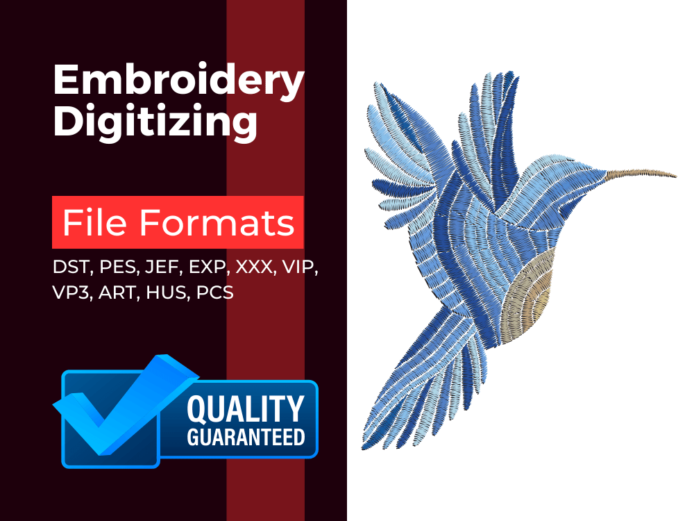 Precise embroidery digitizing from any image Upwork