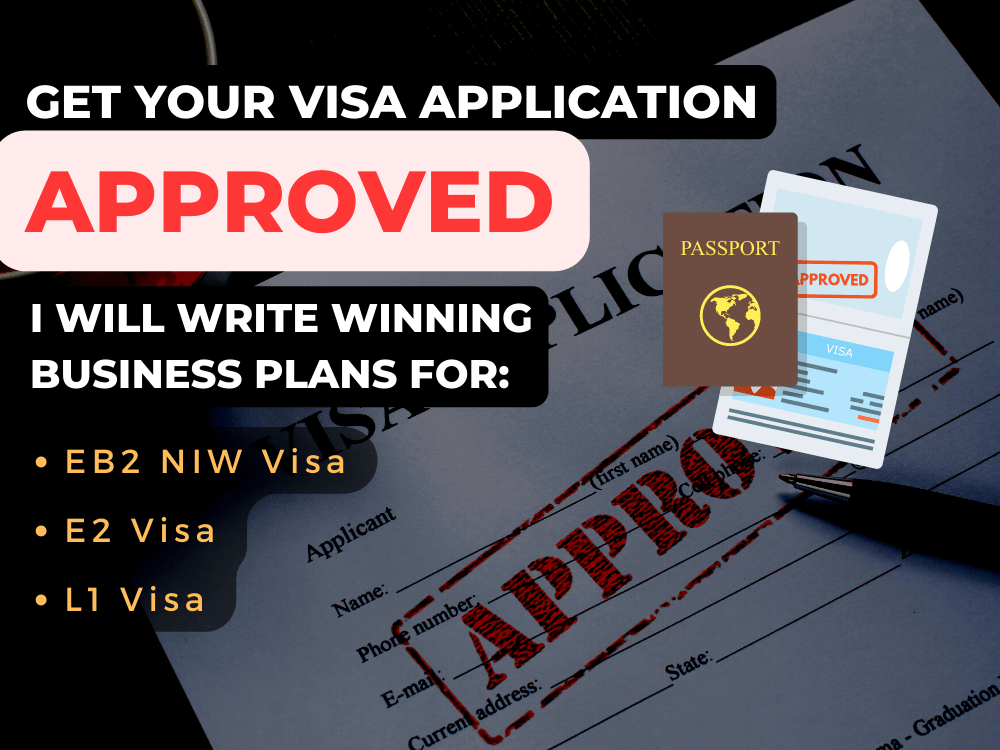 USA EB2 visa application business plan | Upwork