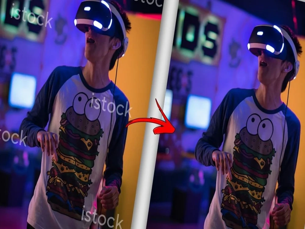 A perfectly edited to remove watermarks or logos in Upwork