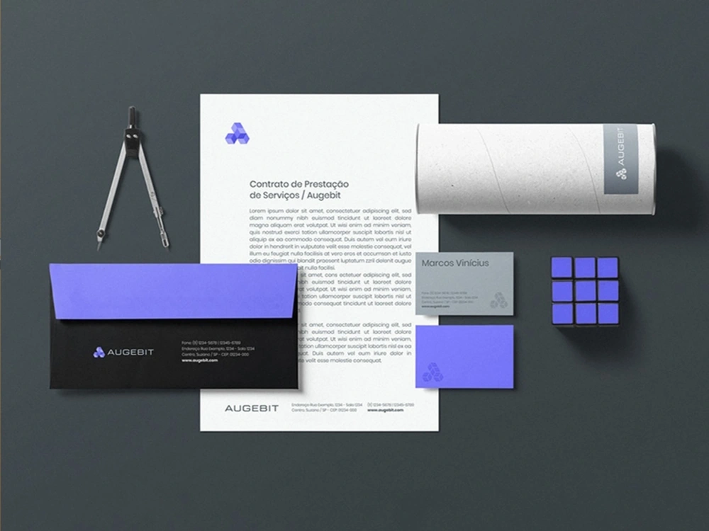 Minimalist logo with corporate brand style guide | Upwork